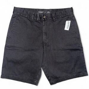 Old Navy Men's Charcoal Flat Front Shorts